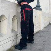 Gothic Rebel Chain Cargohose